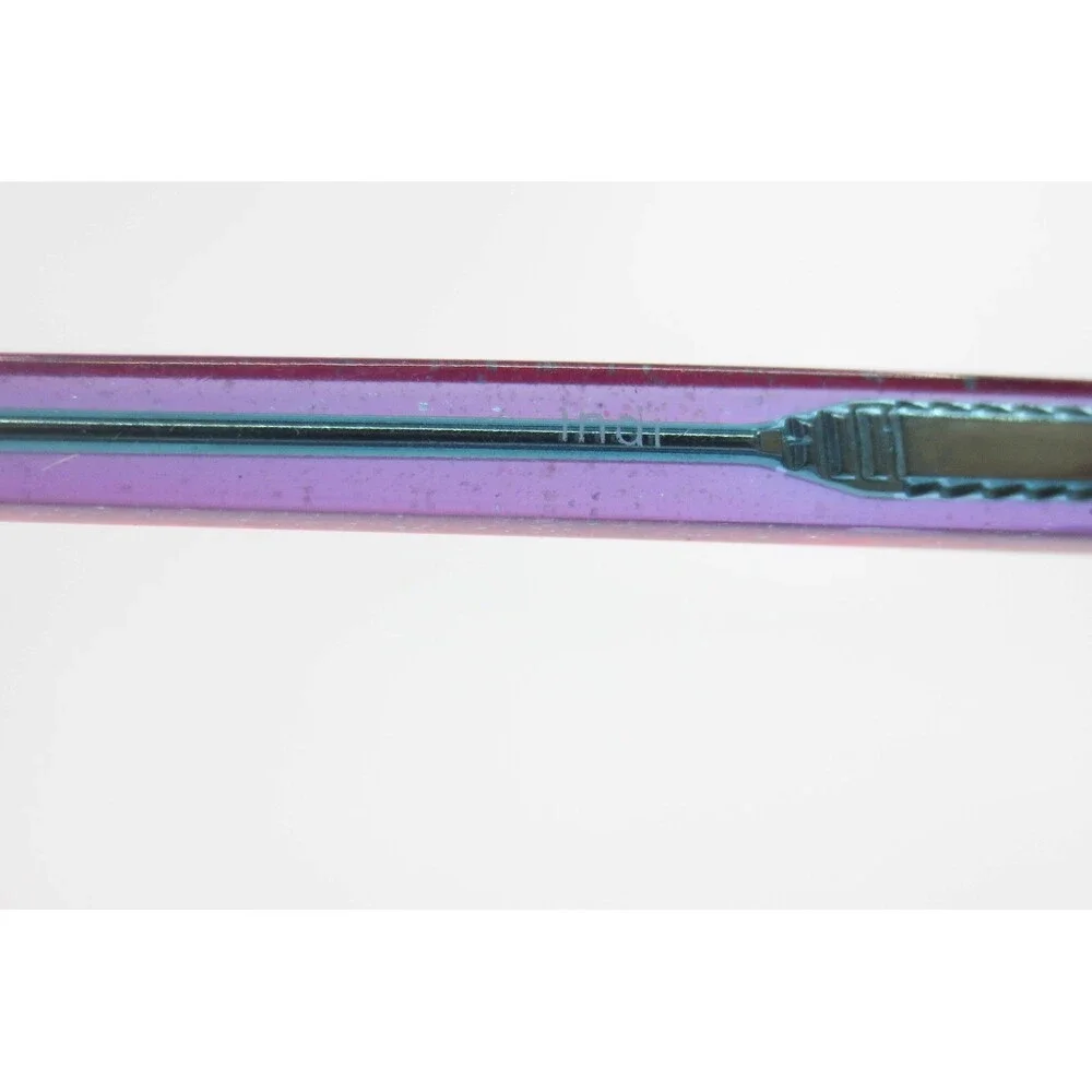 Indi KG 20216 PU Eyeglass Frames Purple Teal Cat Eye Glitter 49-16-135 37754